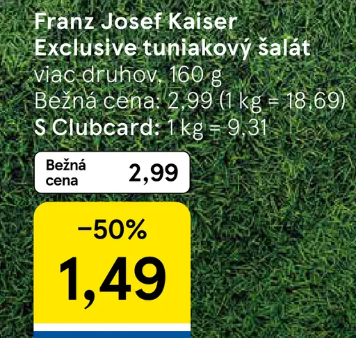 Franz Josef Kaiser Exclusive tuniakový šalát Mexico