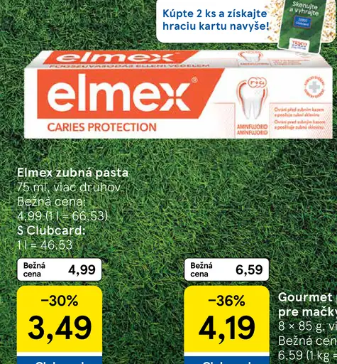 Elmex zubná pasta