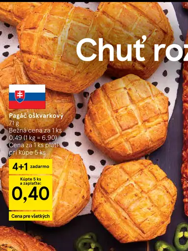 Pagáč oškvarkový