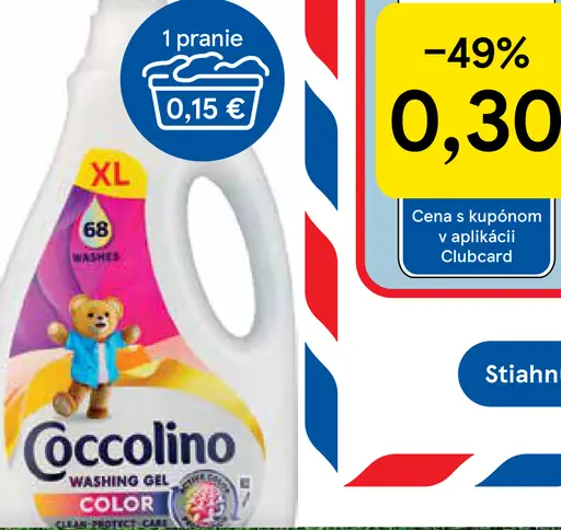 Coccolino prací gél viac druhov