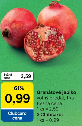Jablko granátové
