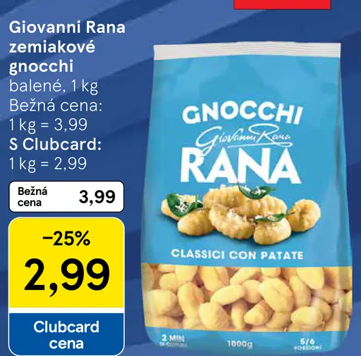 Giovanni Rana zemiakové gnocchi