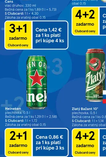 Heineken plechovka