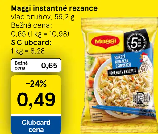 Maggi Instantné rezance