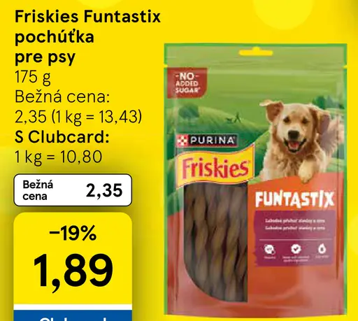 Friskies Funtastix krmivo pre psov