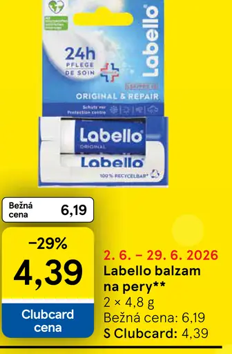 Labello balzam na pery Original & Repair