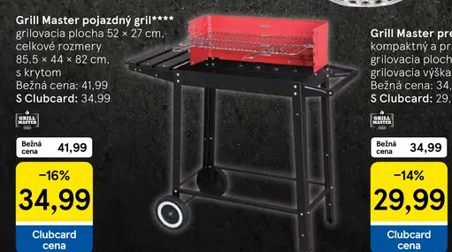 Grill Master pojazdný párty gril