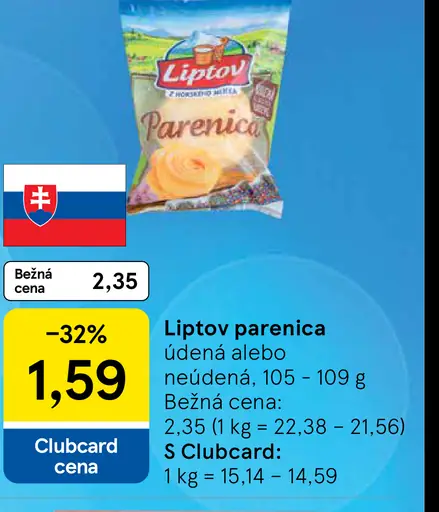 Liptov parenica údená alebo neúdená