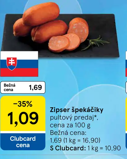 Zipser špekáčiky