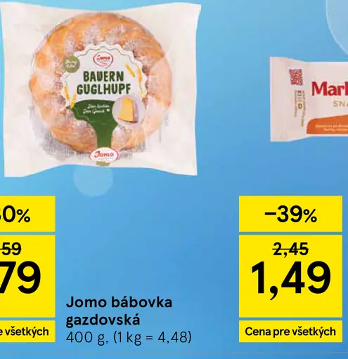 Jomo Bábovka gazdovská
