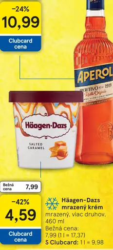 Häagen-Dazs mrazený krém