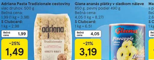 Adriana Pasta Tradizionale cestoviny