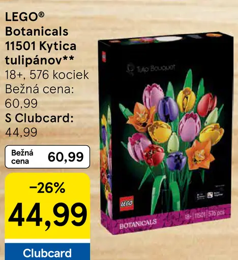 LEGO Botanicals Kytica tulipánov