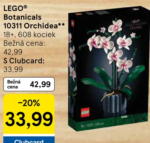 LEGO Botanicals Orchidea
