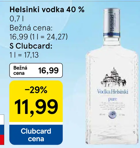 Helsinki Pure vodka 40%