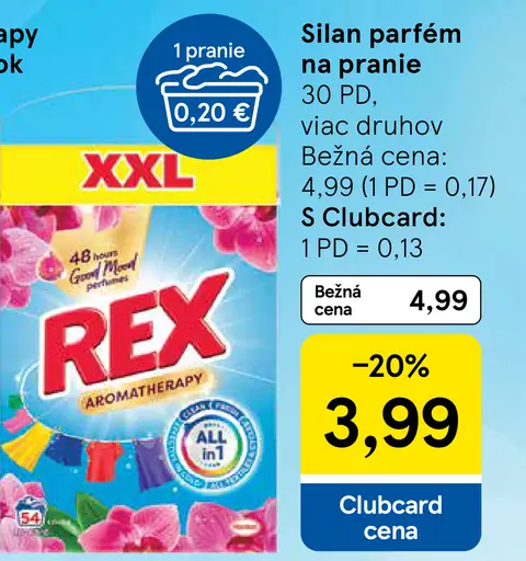 Rex Aromatherapy prací prostriedok