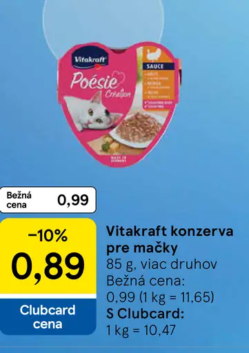 Vitakraft konzerva pre mačky