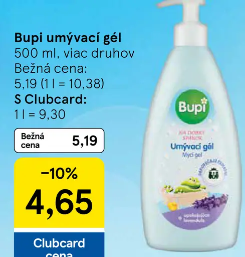 Bupi Umývací gél