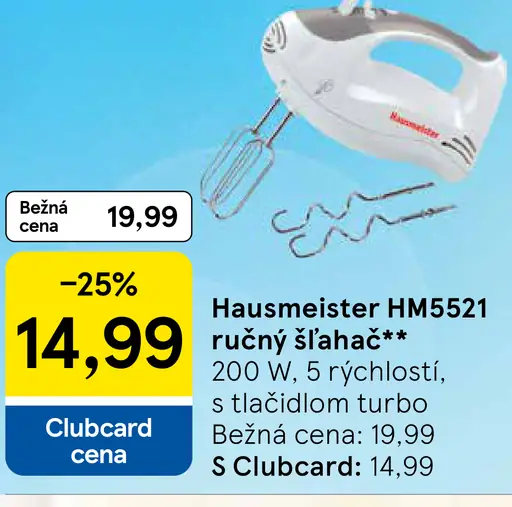 Hausmeister HM 5521 ručný šľahač