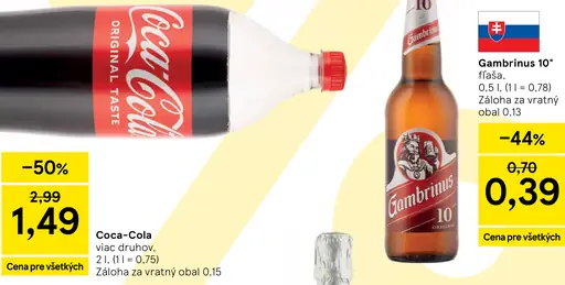 Coca-Cola viac druhov
