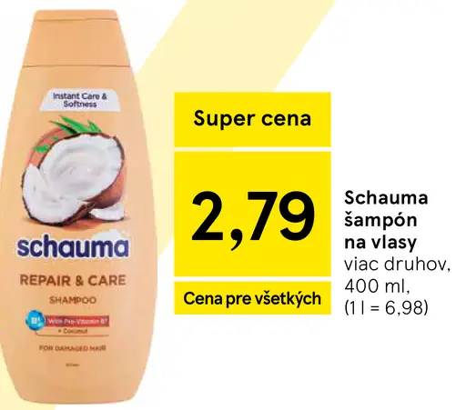 Schauma Repair & Care šampón na vlasy