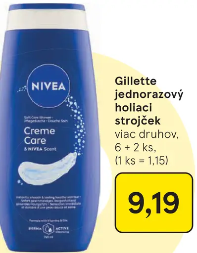 Nivea sprchovací gél