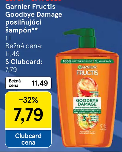 Garnier Fructis Goodbye Damage Posilujňujúci šampón