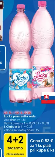 Lucka dojčenská pramenitá voda