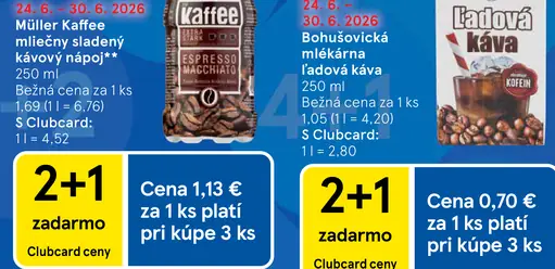 Müller Kaffee mliečny sladený kávový nápoj