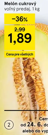 Melón cukrový