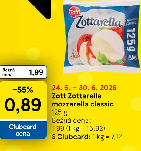 Zott Zottarella Mozzarella Classic