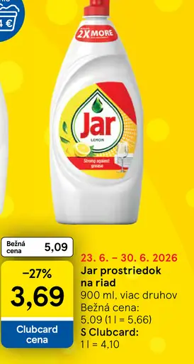 Jar prostriedok na riad