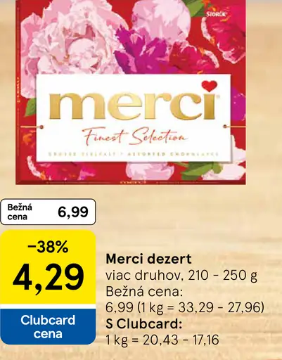 Merci dezert