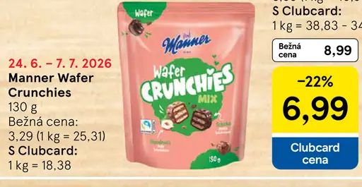 Manner Wafer Crunchies mix