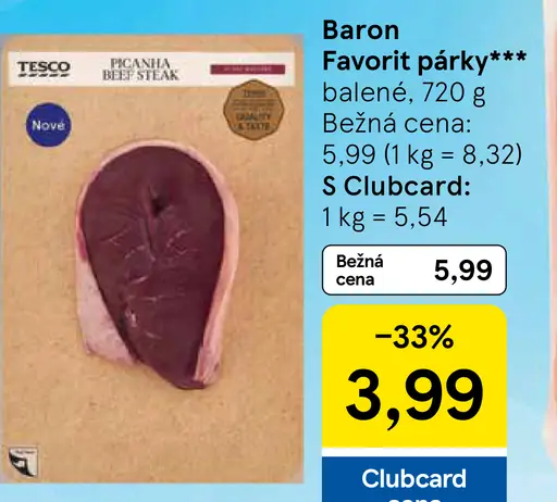 Baron Favorit párky