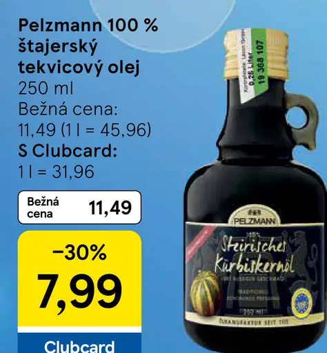 Pelzmann 100 % štajerský tekvicový olej