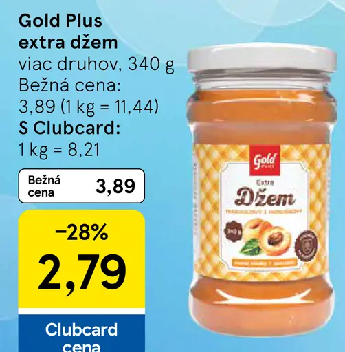 Gold Plus extra džem