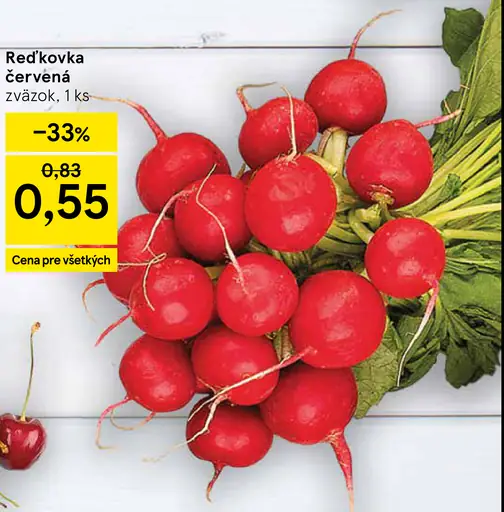Reďkovka červená zväzok