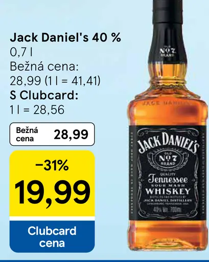 Jack Daniel's Tennessee Whiskey 40%
