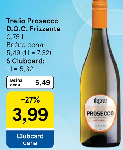 Trelio Prosecco D.O.C. Frizzante