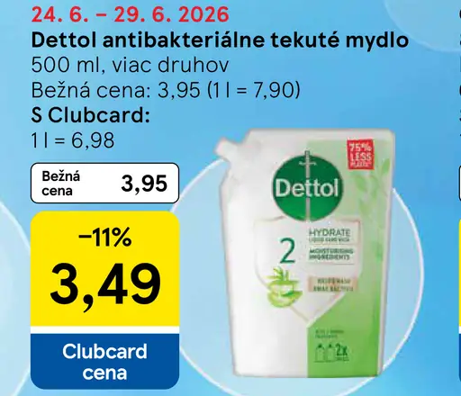 Dettol antibakteriálne tekuté mydlo