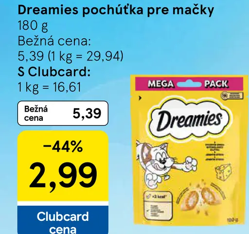 Dreamies pochúťka pre mačky