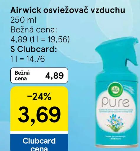 Airwick náplň do osviežovača vzduchu