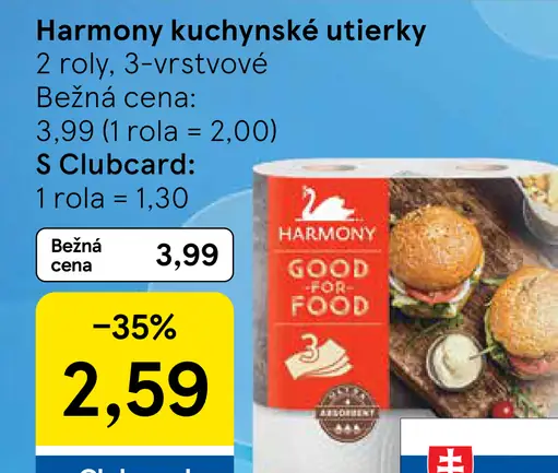 Harmony kuchynské utierky