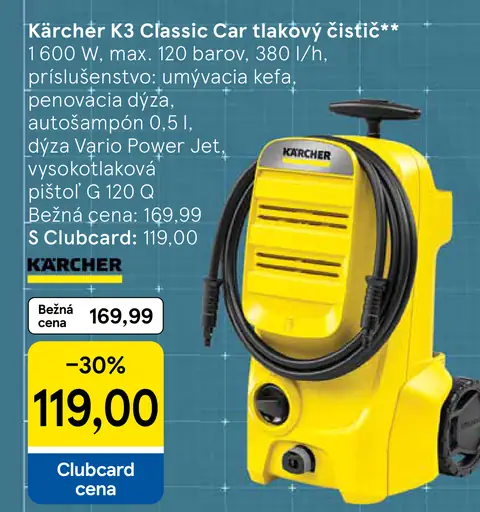 Kärcher K 3 Classic Car tlakový čistič