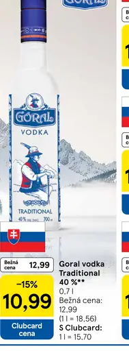 Goral Vodka Traditional 40%