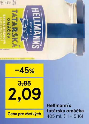 Hellmann's Tatárska omáčka