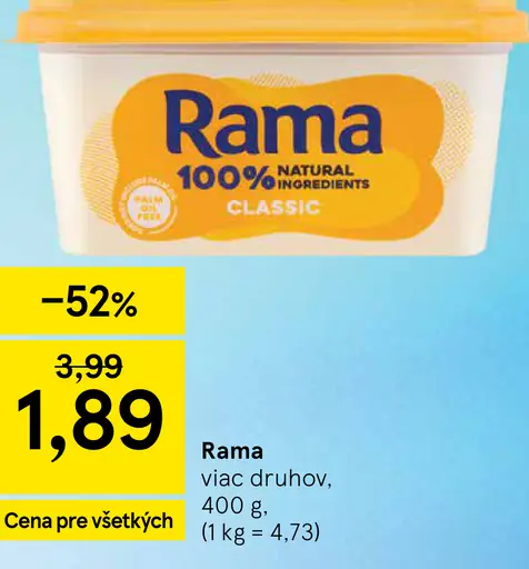 Rama klasická nátierka