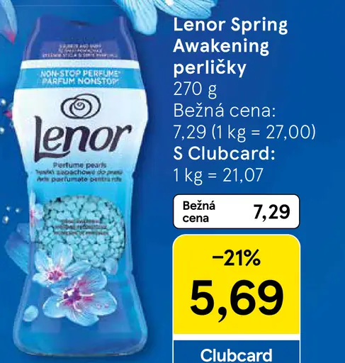 Lenor Spring Awakening perličky do prania