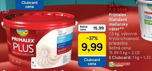 Primalex Standard maliarsky náter